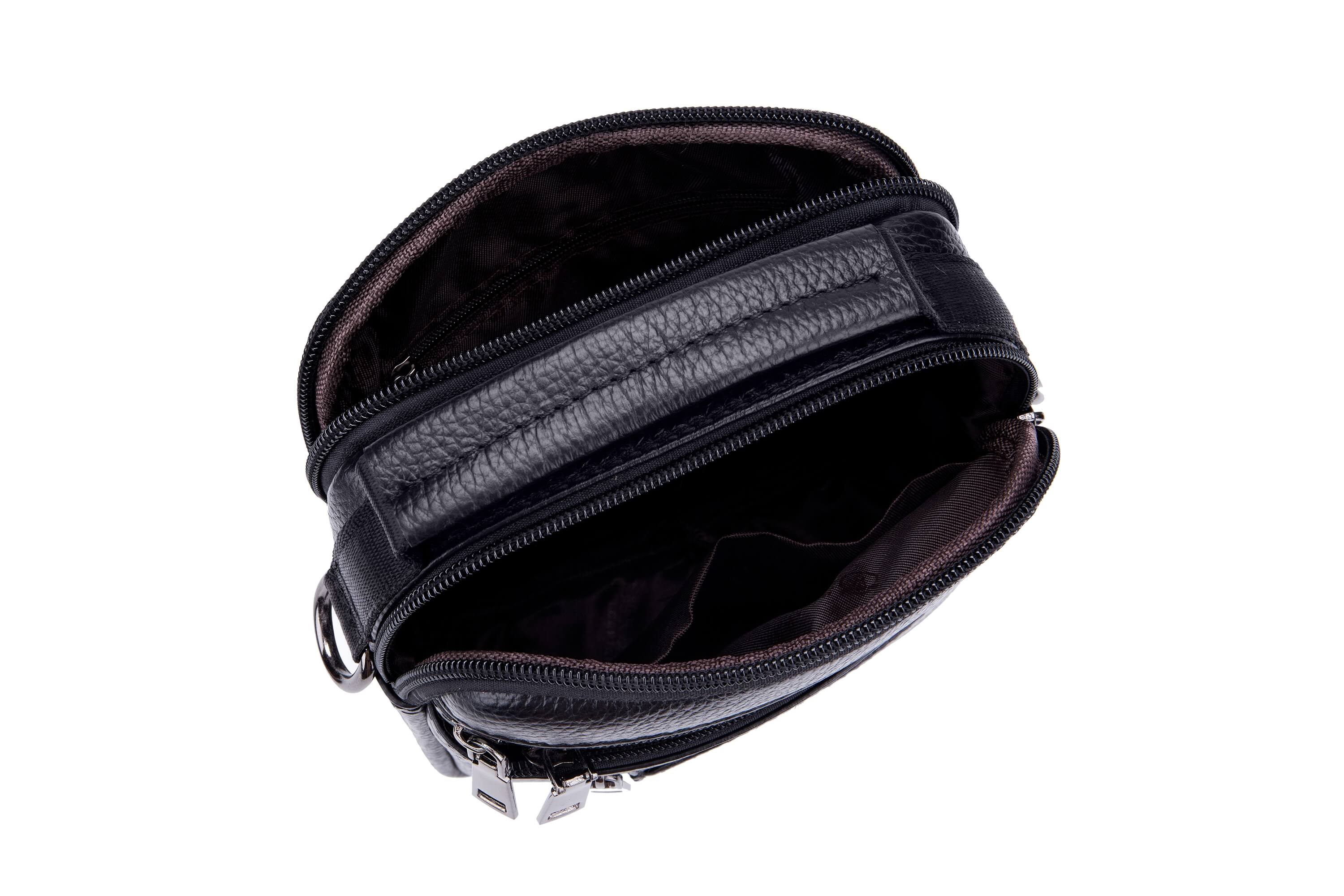 Bullcaptain Genuine Leather Crossbody Mens Shoulder Bag Messager Bag Vintage Style - 222