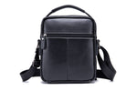 Bullcaptain Leather Crossbody Mens Bag Genuine Leather Shoulder Bag Vintage Messager Bag - 888