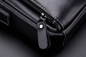 Bullcaptain Leather Crossbody Mens Bag Genuine Leather Shoulder Bag Vintage Messager Bag - 888